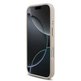 Kryt na mobil Guess PU Leather 4G Metal Logo Gold Frame MagSafe na Apple iPhone 17 Pro ružový

 obrázok produktu 4 z 7