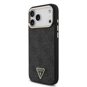 Kryt na mobil Guess 4G Strass Triangle Logo Gold Frame MagSafe na Apple iPhone 18 Pro čierny

 obrázok produktu 1 z 6