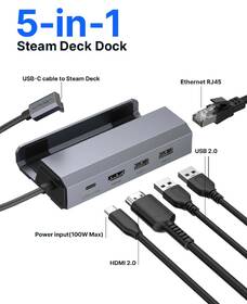 Dokovacia stanica JSAUX 5v1 for Handheld čierna

 obrázok produktu 1 z 3