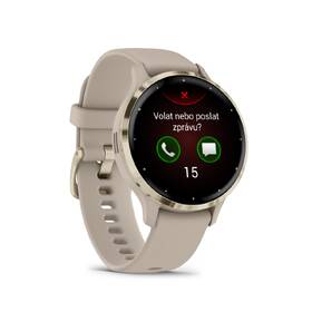 Inteligentné hodinky Garmin Venu 3S - Cream Gold / French Gray Silicone Band 

 obrázok produktu 3 z 3