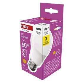 LED žiarovka EMOS Classic, E27, 7W, neutrálna biela 

 obrázok produktu 3 z 3