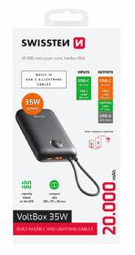Powerbank Swissten Voltbox 35 W 20000 mAh čierny

 obrázok produktu 5 z 5