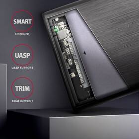 Box na HDD Axagon USB-C SATA 2.5 HDD 

 obrázok produktu 2 z 5