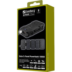 Powerbank Sandberg Solar 5-Panel 10000 mAh čierny

 obrázok produktu 9 z 9