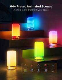 Stolná lampa Govee 2 RGBW, Matter biela

 obrázok produktu 3 z 7
