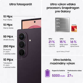 Mobilný telefón Samsung Galaxy Z Fold8 Ultra 5G 12 GB / 256 GB fialový

 obrázok produktu 4 z 17