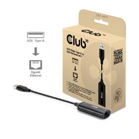 Adaptér Club3D USB-A / RJ45, 5Gb, M/F, 24cm čierna

 obrázok produktu 2 z 3