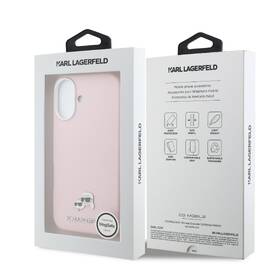 Kryt na mobil Karl Lagerfeld PU Karl and Choupette Heads Pins MagSafe na Apple iPhone 17 ružový

 obrázok produktu 6 z 6