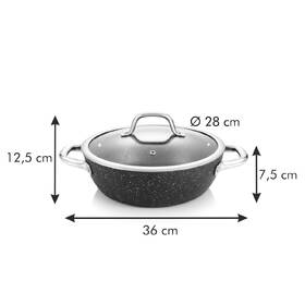 Panvica Tescoma 28 cm, pokrievka 

 obrázok produktu 2 z 2