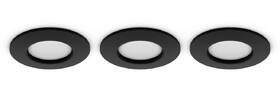 Vstavané svietidlo Philips Slim downlight S (90mm), 3ks čierne

 obrázok produktu 1 z 6