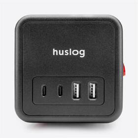 Kábel predlžovací Huslog 15W 8xzásuvka, 2xUSB-C, 2xUSB čierny

 obrázok produktu 2 z 5
