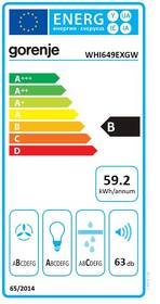 Odsávač pár Gorenje WHI649EXGW biely/nerez

 obrázok produktu 1 z 5