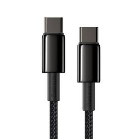 Kábel Baseus Tungsten Gold USB-C/USB-C, 100W, 1m čierny

 obrázok produktu 1 z 4