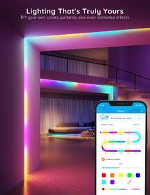 LED pásik Govee WiFi RGBIC Smart LED PRO, 5m 

 obrázok produktu 2 z 8