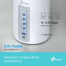 Kompletný Wi-Fi systém TP-Link Deco BE65, BE9300, Wi-Fi 7 (2 ks) biely

 obrázok produktu 6 z 9