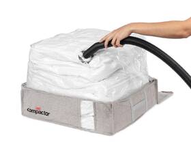Vákuový úložný box s puzdrom Compactor OXFORD L, 56 × 56 × 16 cm 

 obrázok produktu 8 z 9
