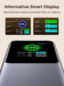 Powerbank UGREEN 20000 mAh, 165W sivý

 obrázok produktu 4 z 7