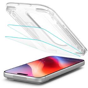 Tvrdené sklo Spigen tR EZ Fit Pro HD na Apple iPhone 18 Pro/17 Pro/17/16 Pro (2 ks) priehľadné

 obrázok produktu 1 z 9