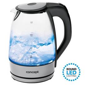 Rýchlovarná kanvica Concept RK-4030 nerez/sklo

 obrázok produktu 1 z 4