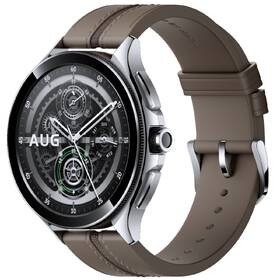 Inteligentné hodinky Xiaomi Watch 2 Pro LTE 46mm - Silver / Brown Elegant Band 

 obrázok produktu 1 z 6