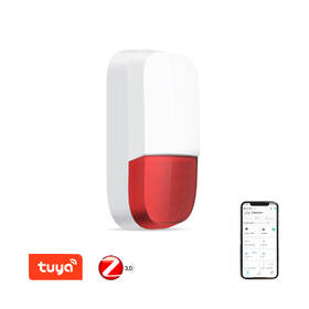 Siréna IMMAX NEO Smart ZigBee 3.0, Tuya biela/červená

 obrázok produktu 2 z 13