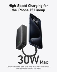 Powerbank Anker Anker 545 10000mAh, 30W s káblom USB-C čierny

 obrázok produktu 1 z 5