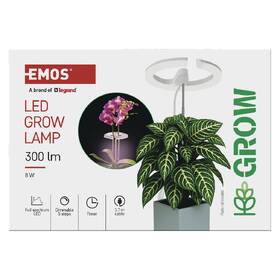 Lampa na pestovanie EMOS Kruh, 8 W, stmievanie, LED integrované, IP20 biela

 obrázok produktu 6 z 8
