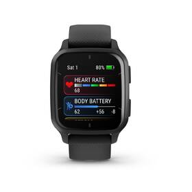 Inteligentné hodinky Garmin Venu Sq 2 Music - Slate/ Black Silicone Band 

 obrázok produktu 4 z 8