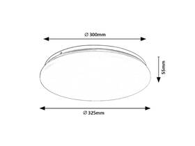 LED stropné svietidlo Rabalux Vendel 71105 biele

 obrázok produktu 6 z 6