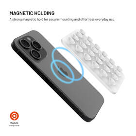 Držiak na mobil FIXED MagMate s prísavkami biely

 obrázok produktu 2 z 10