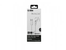 Kábel SBS MFI/MICRO/USB-C 

 obrázok produktu 1 z 1
