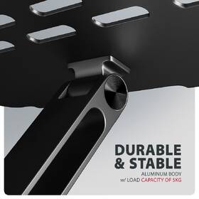 Podstavec pre notebooky Axagon STND-LQB 10"-17.3" čierny

 obrázok produktu 8 z 8