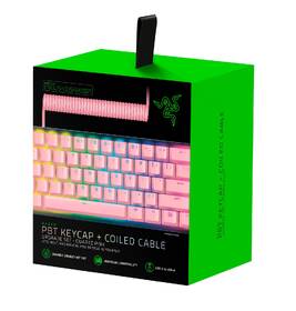 Klávesy Razer PBT Keycap + Coiled Cable Upgrade Set - US/UK ružové

 obrázok produktu 7 z 8