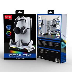 Dokovacia stanica iPega P5S006 RGB s chladením pre PS5 Slim biela

 obrázok produktu 3 z 3