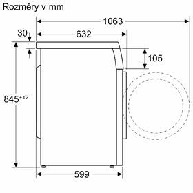 Práčka Bosch WUU28T62BY možnost podstavby biela

 obrázok produktu 9 z 12