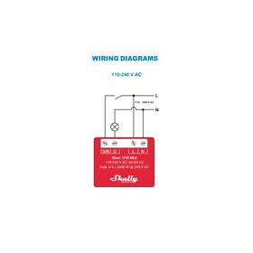 Modul Shelly Qubino Wave 1PM Mini, spínací modul s meraním spotreby 1x 8A, Z-Wave červený

 obrázok produktu 1 z 3