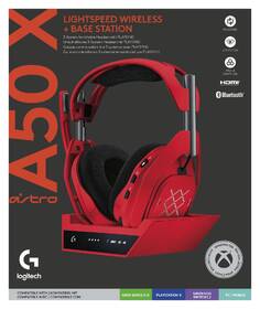 Headset Logitech G Astro A50 X Lightspeed Wireless + Base Station červený

 obrázok produktu 11 z 13