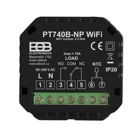 Termostat Elektrobock PT740B-NP WIFI čierny

 obrázok produktu 5 z 5