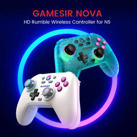 Gamepad GameSir GameSir Nova MultiPlalform Gaming Controller RW (Android, iOS, Nintendo Switch) biely

 obrázok produktu 2 z 4