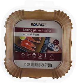 Papierové formy Scanpart SCA2910070004, 16 × 16 cm, 100 ks hnedá

 obrázok produktu 2 z 3