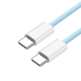 Kábel Cubenest USB-C/USB-C, 60W, 1m, 4 ks biely/modrý/zelený/ružový

 obrázok produktu 10 z 12