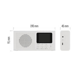 Rádioprijímač s DAB+ EMOS P600 biely

 obrázok produktu 2 z 14