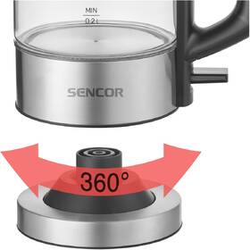 Rýchlovarná kanvica Sencor SWK 160SS nerez/sklo

 obrázok produktu 8 z 13