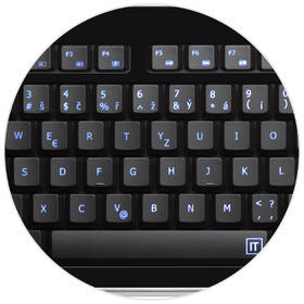 Klávesnica Connect IT CI-45, CZ/SK čierna

 obrázok produktu 2 z 3