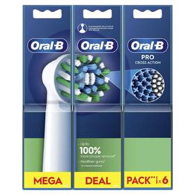 Náhradné hlavice Oral-B Pro Cross Action (6 ks) 

 obrázok produktu 3 z 8