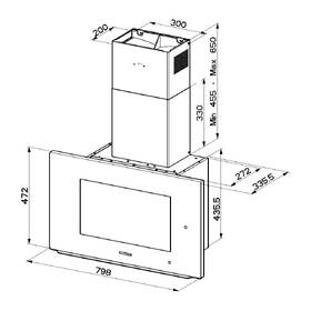 Odsávač pár Faber K-AIR TOUCH KL A80 čierny

 obrázok produktu 3 z 3