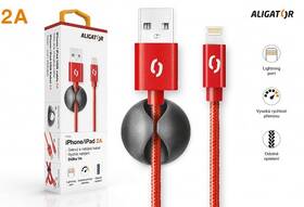Kábel Aligator Premium USB/Lightning, 1m červený

 obrázok produktu 3 z 6