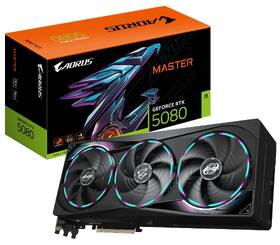 Grafická karta GIGABYTE GeForce RTX 5080 MASTER 16G 

 obrázok produktu 9 z 9