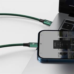 Kábel Baseus Rapid Series 3v1 USB-C (Micro USB/Lightning/USB-C) PD 20W 1,5m zelený

 obrázok produktu 6 z 10