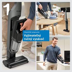 Tyčový vysávač Bosch BHH4GN28 Flexxo 28 Vmax sivý

 obrázok produktu 16 z 18
